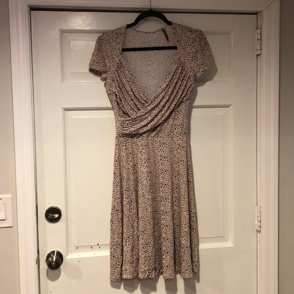 Heirloom Floral Boho Sweetheart Dress M
